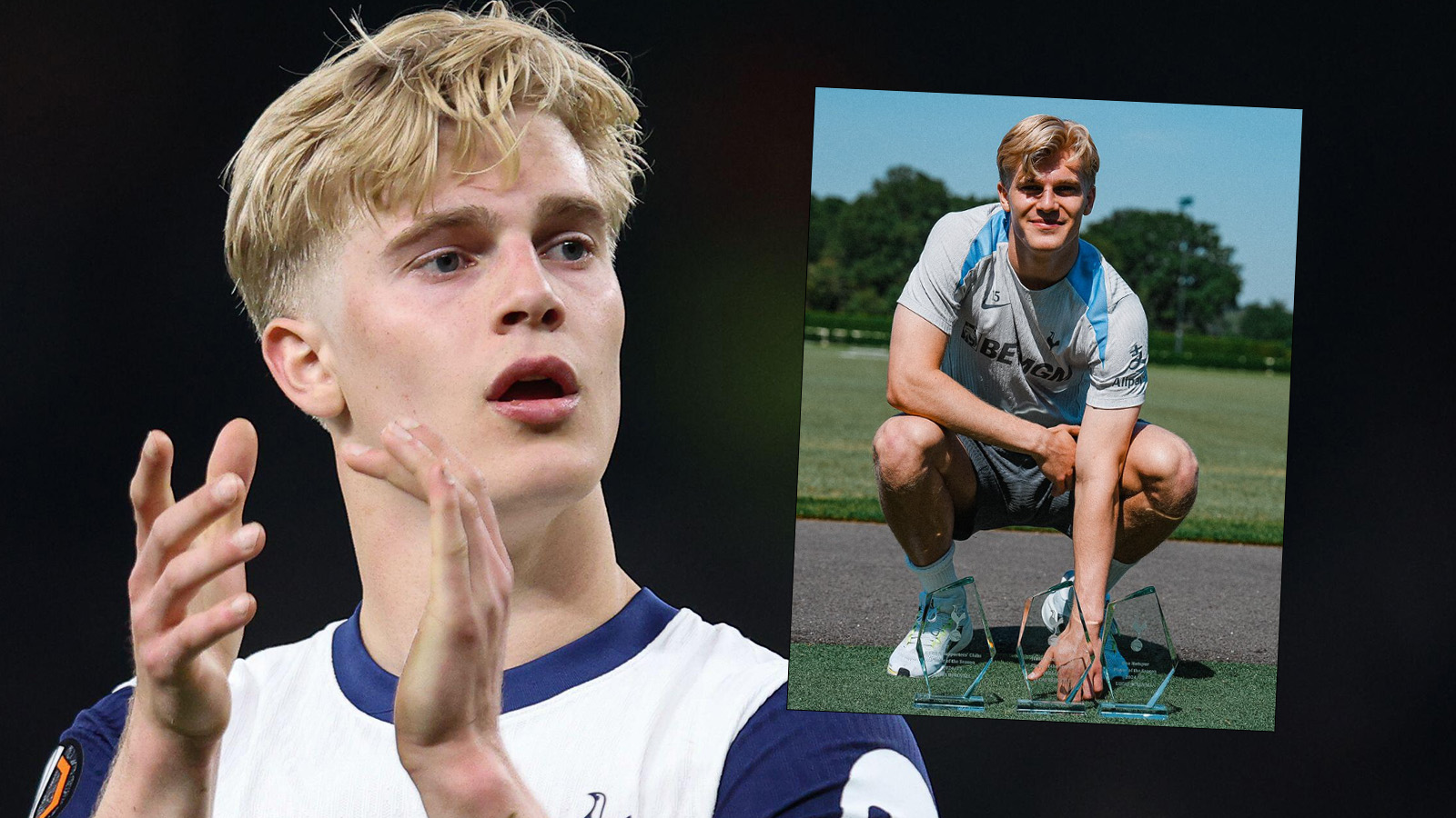 Lucas Bergvall prisas – säsongens bästa spelare