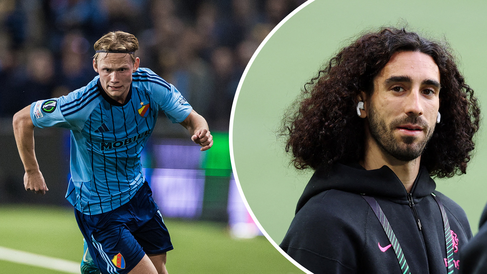 Marc Cucurella: ”Han var bäst i Djurgården”