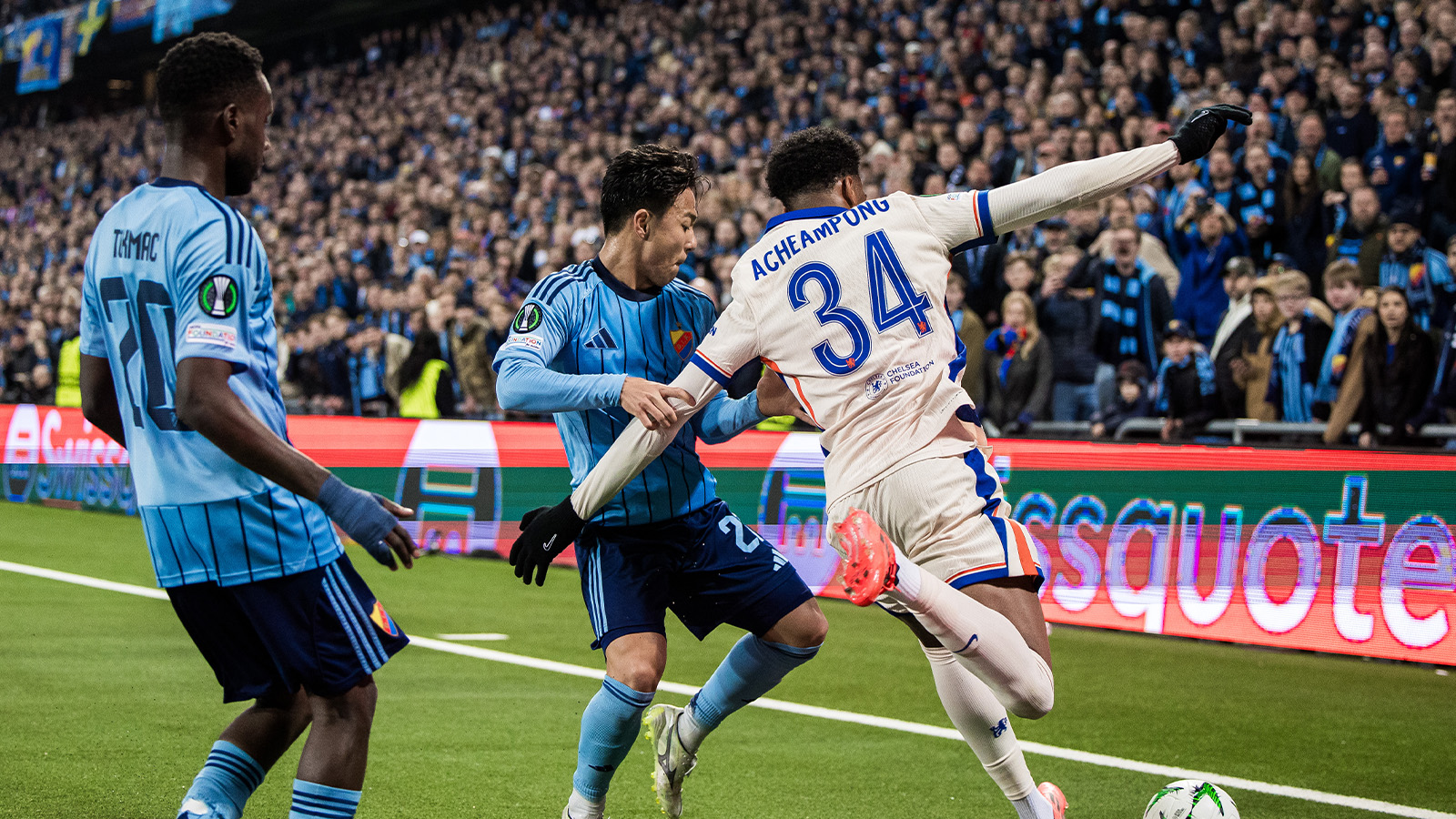 LIVE: Chelsea utökar – Djurgården i brant uppförsbacke