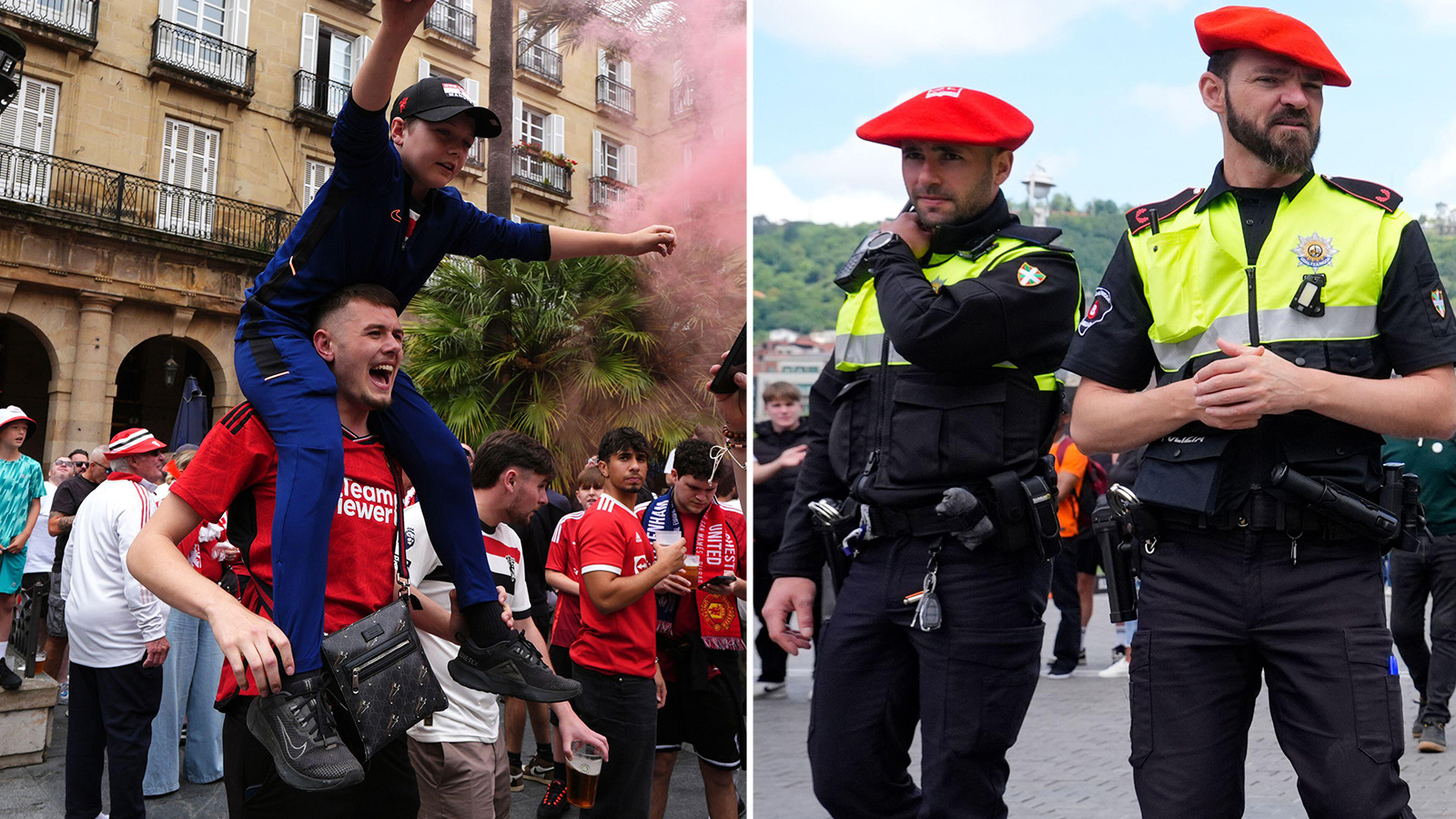 Kaos inför Europa League-finalen – tusentals poliser på plats