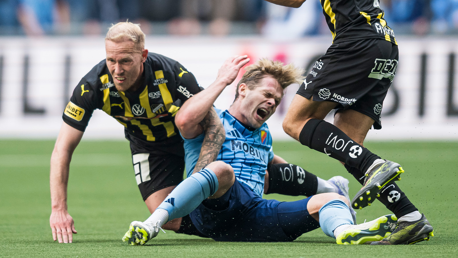 Det där såg illa ut för Dif- stjärnan