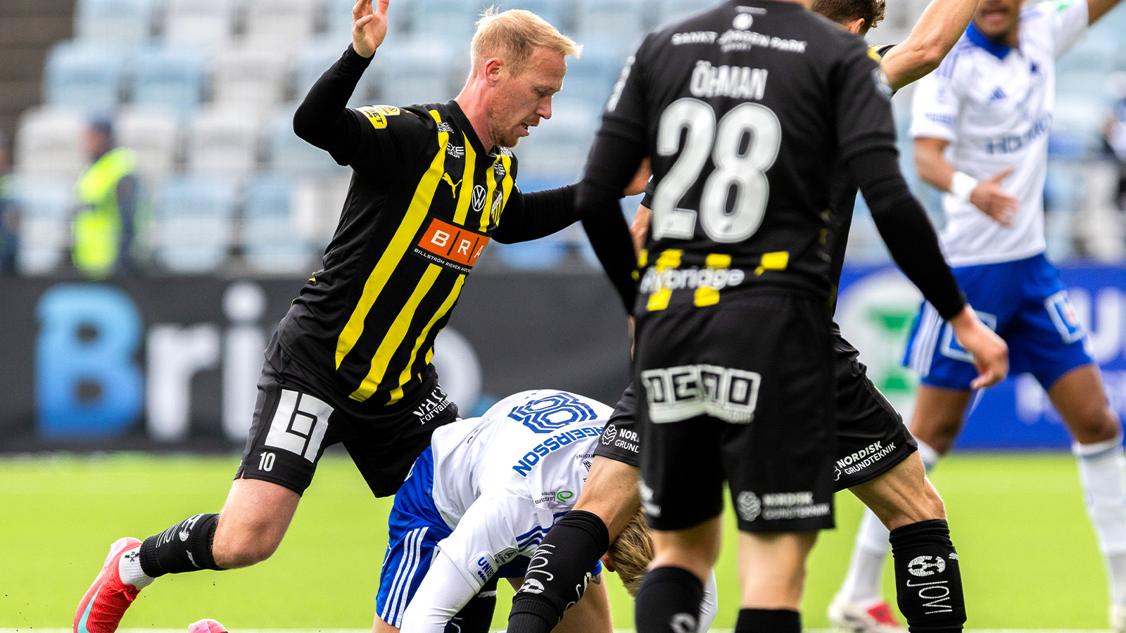 JUST NU: Häcken i halvtidsledning mot Norrköping