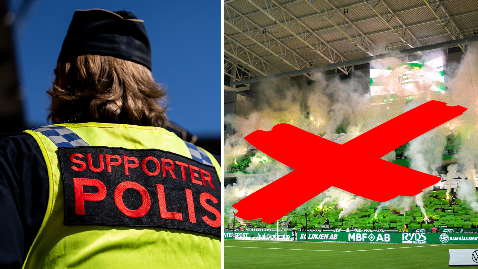 Hammarby bojkottar tifo: ”Oacceptabla beteenden innan match”