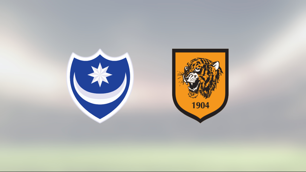 Christian Saydees mål gav 1–1 för Portsmouth mot Hull