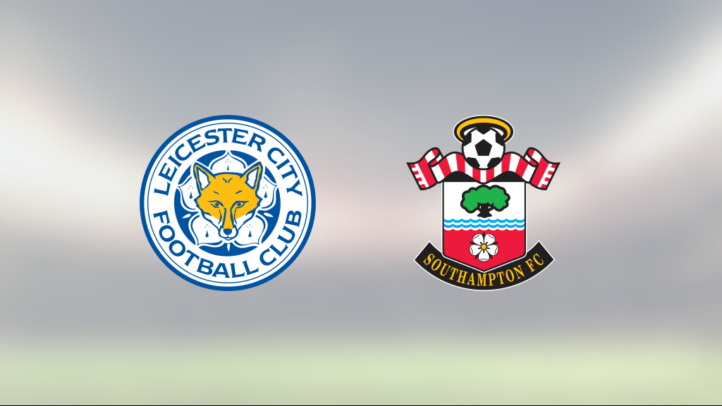 Segerlös svit bröts när Leicester vann mot Southampton med 2–0