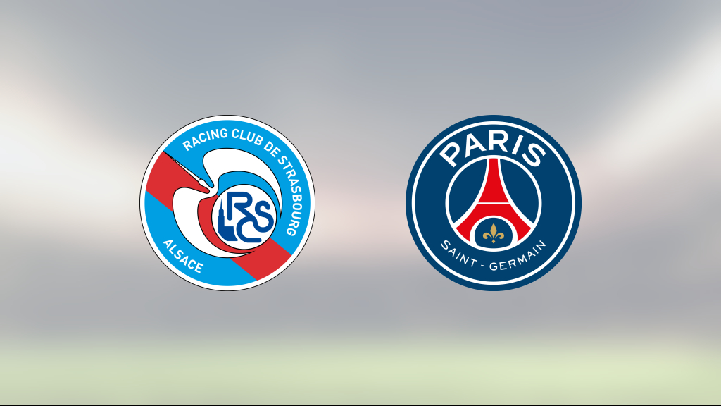 Strasbourg höll undan och vann mot PSG