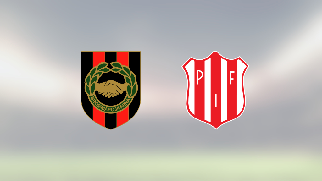 Brommapojkarna vann med 3–1 mot Piteå