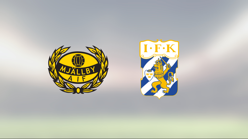 Mjällby i serieledning i Allsvenskan efter 1–0 mot IFK Göteborg