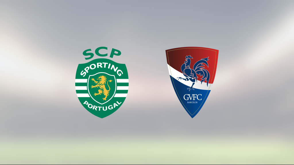 Sporting Lissabon upp i topp efter trepoängare mot Gil Vicente