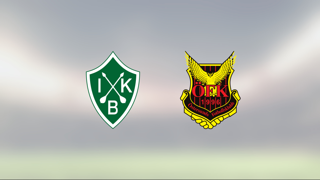 Östersunds FK vann klart mot Brage på Borlänge Energi Arena
