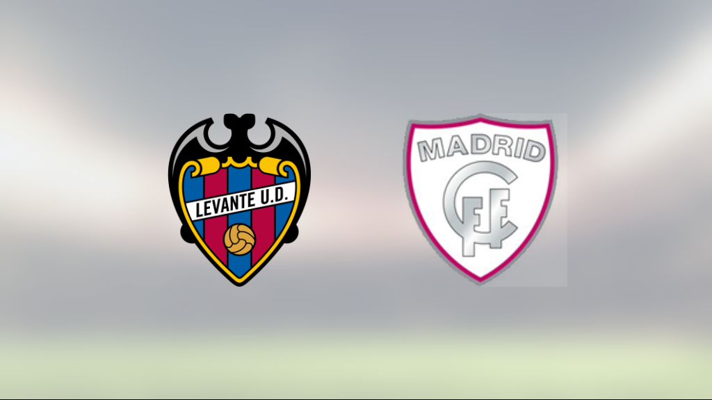 Mållöst för Levante och Madrid CCF
