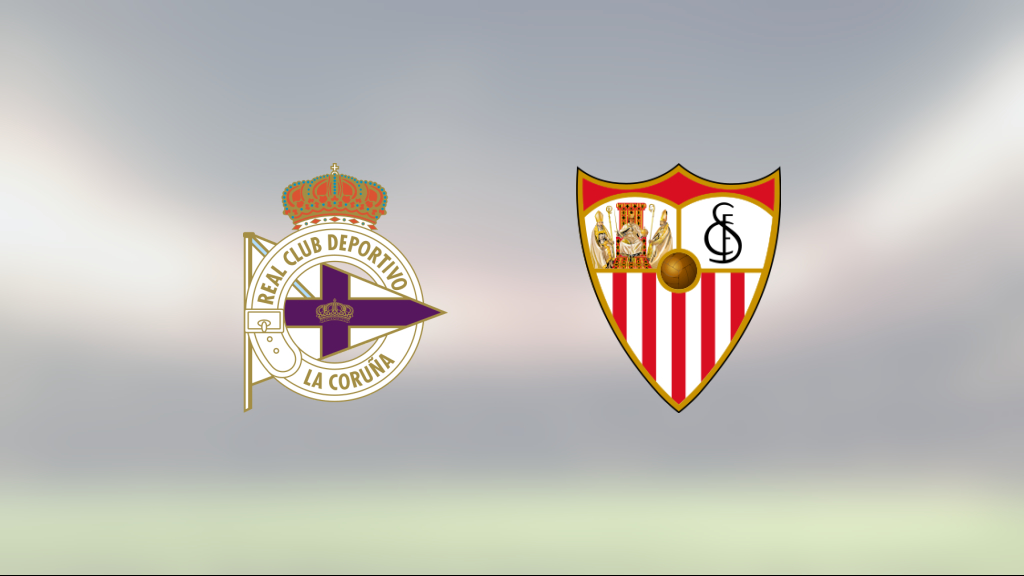Kryss för LA Coruna hemma mot Sevilla