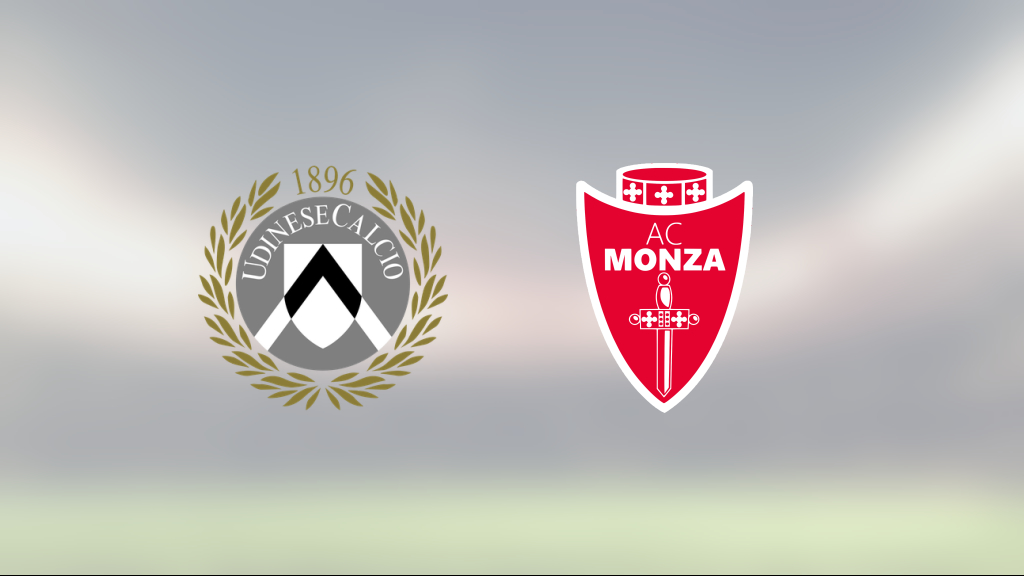 Efterlängtad seger för Monza – steg åt rätt håll mot Udinese