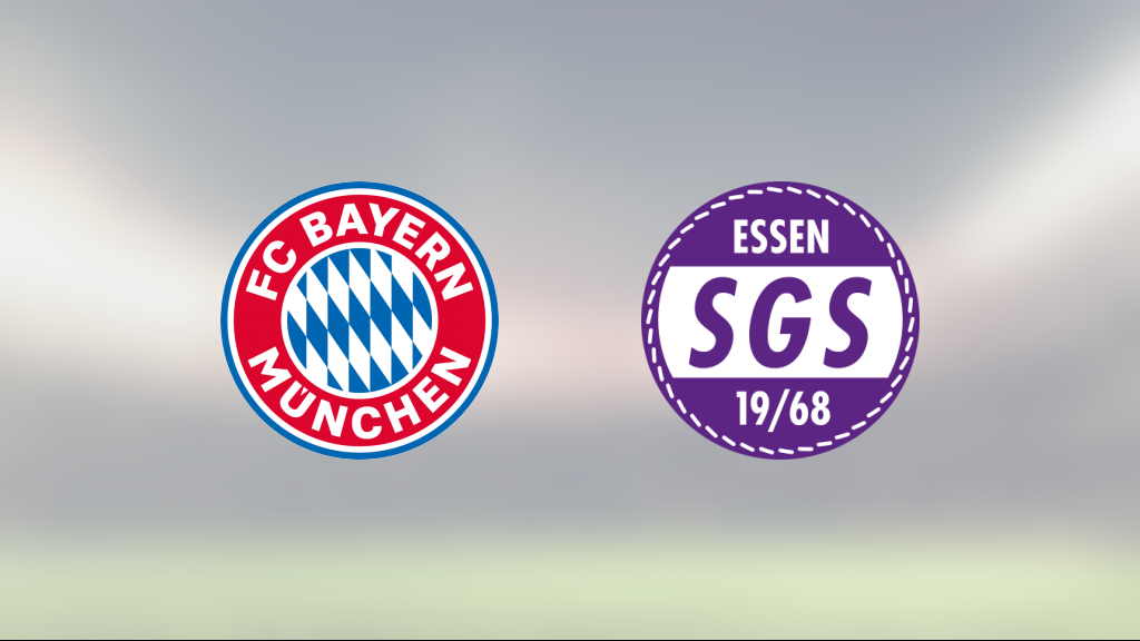 Lea Schüller i form när Bayern München vann mot Essen
