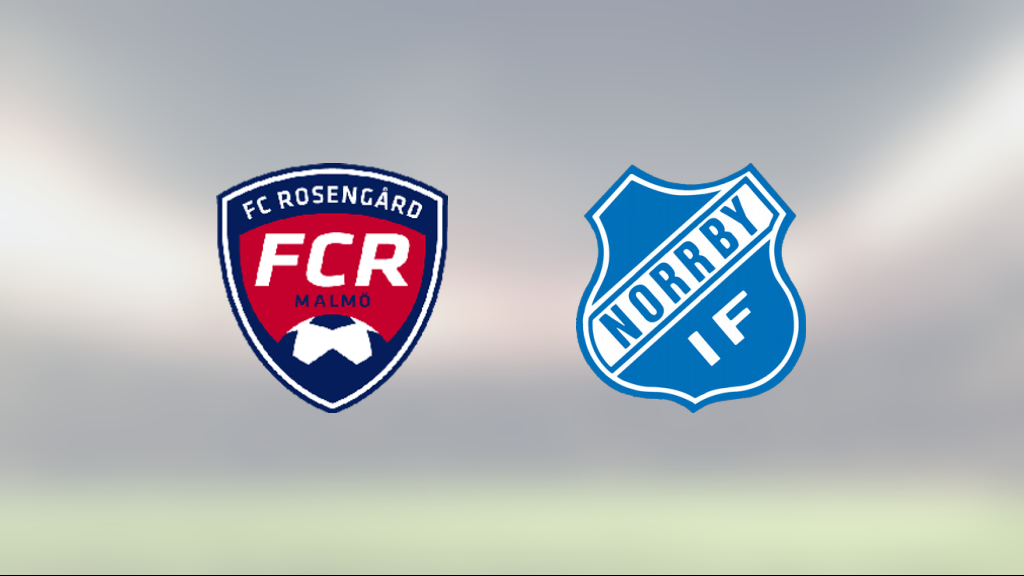 Grimbe poängräddare för Rosengård – på övertid mot Norrby