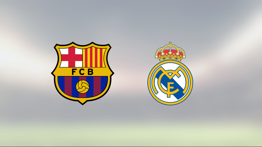 Stark seger för Barcelona mot Real Madrid