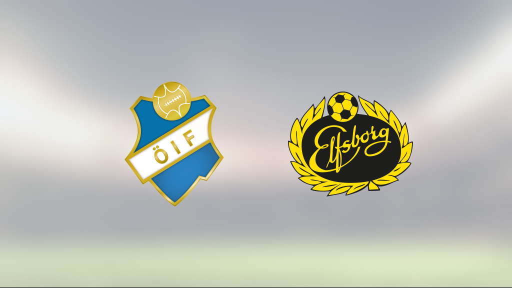 Sebastian Holmén matchhjälte när Elfsborg sänkte Öster