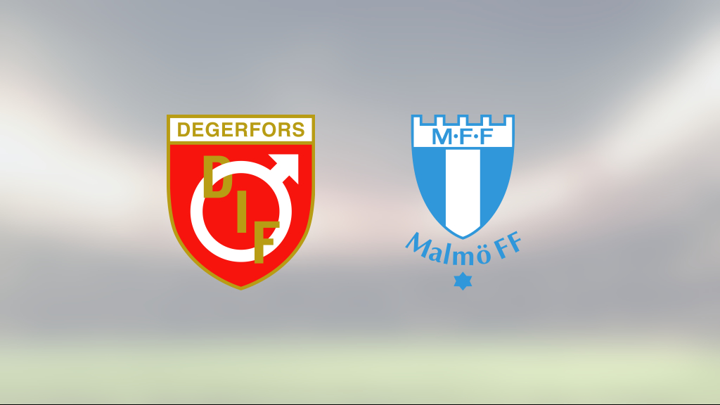 Malmö FF tog klar seger mot Degerfors