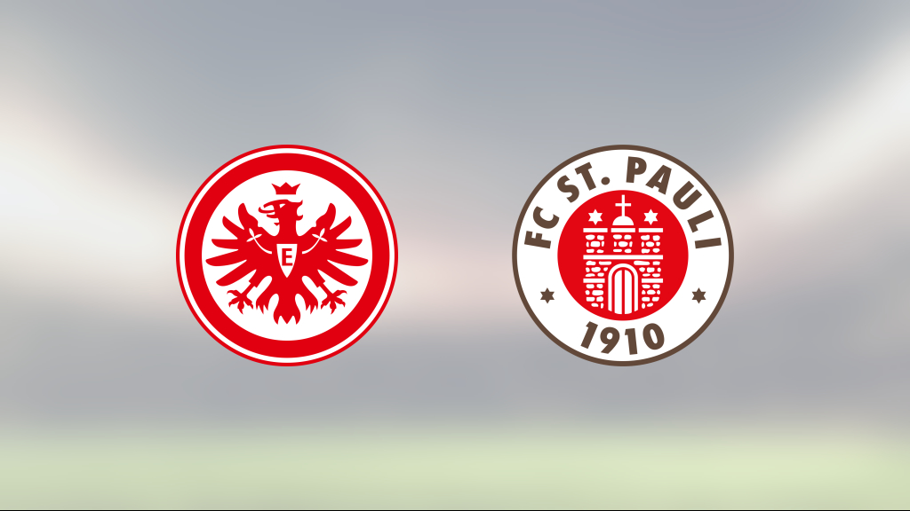 St Pauli fixade poäng borta mot Eintracht Frankfurt