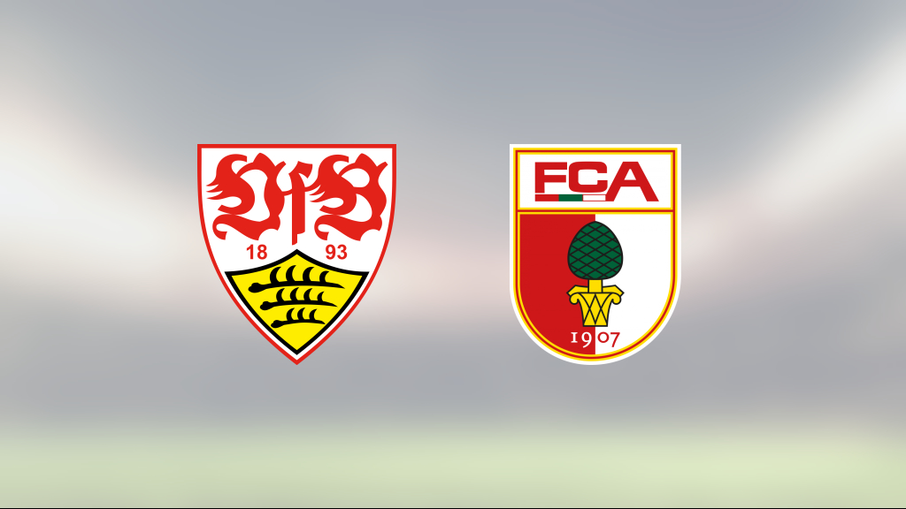 VfB Stuttgart vann mot Augsburg på Mercedes Benz Arena