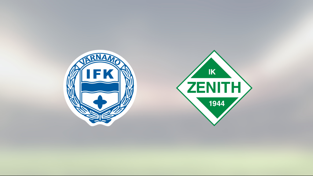 Värnamo och Zenith delade på poängen