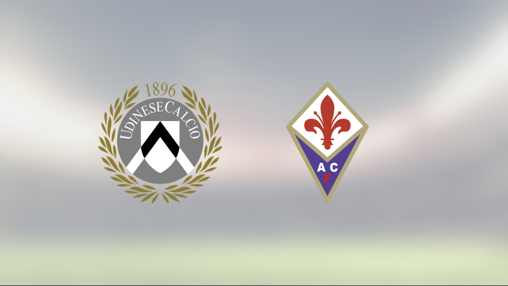 Fiorentina vände och vann mot Udinese