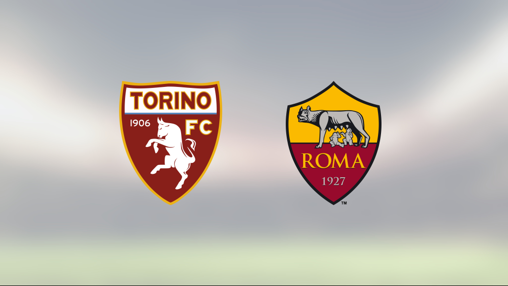 Roma segrade mot Torino på bortaplan
