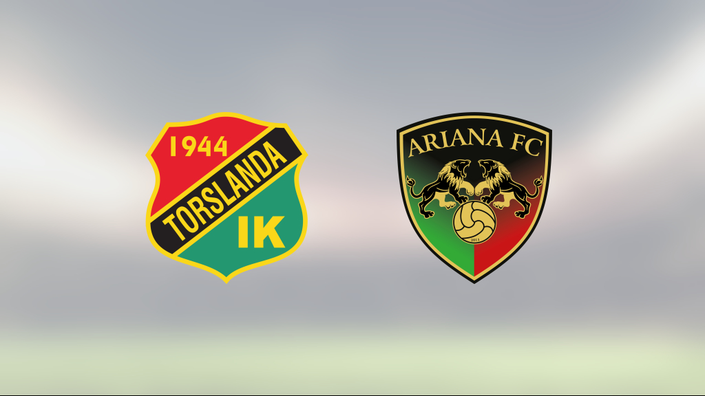 Torslanda och Ariana kryssade i mållös match