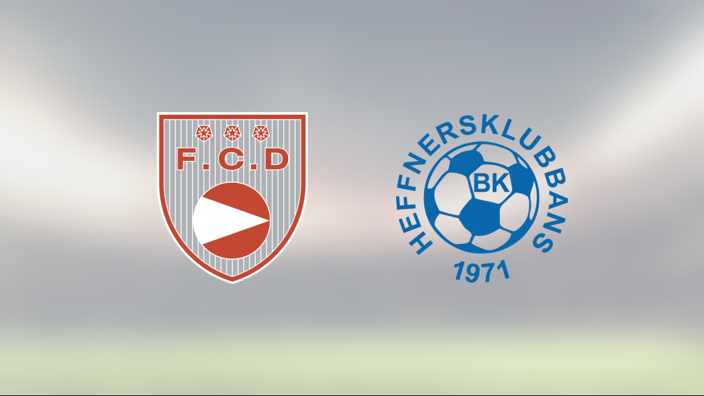 Kryss för FC Djursholm hemma mot Heffnersklubban