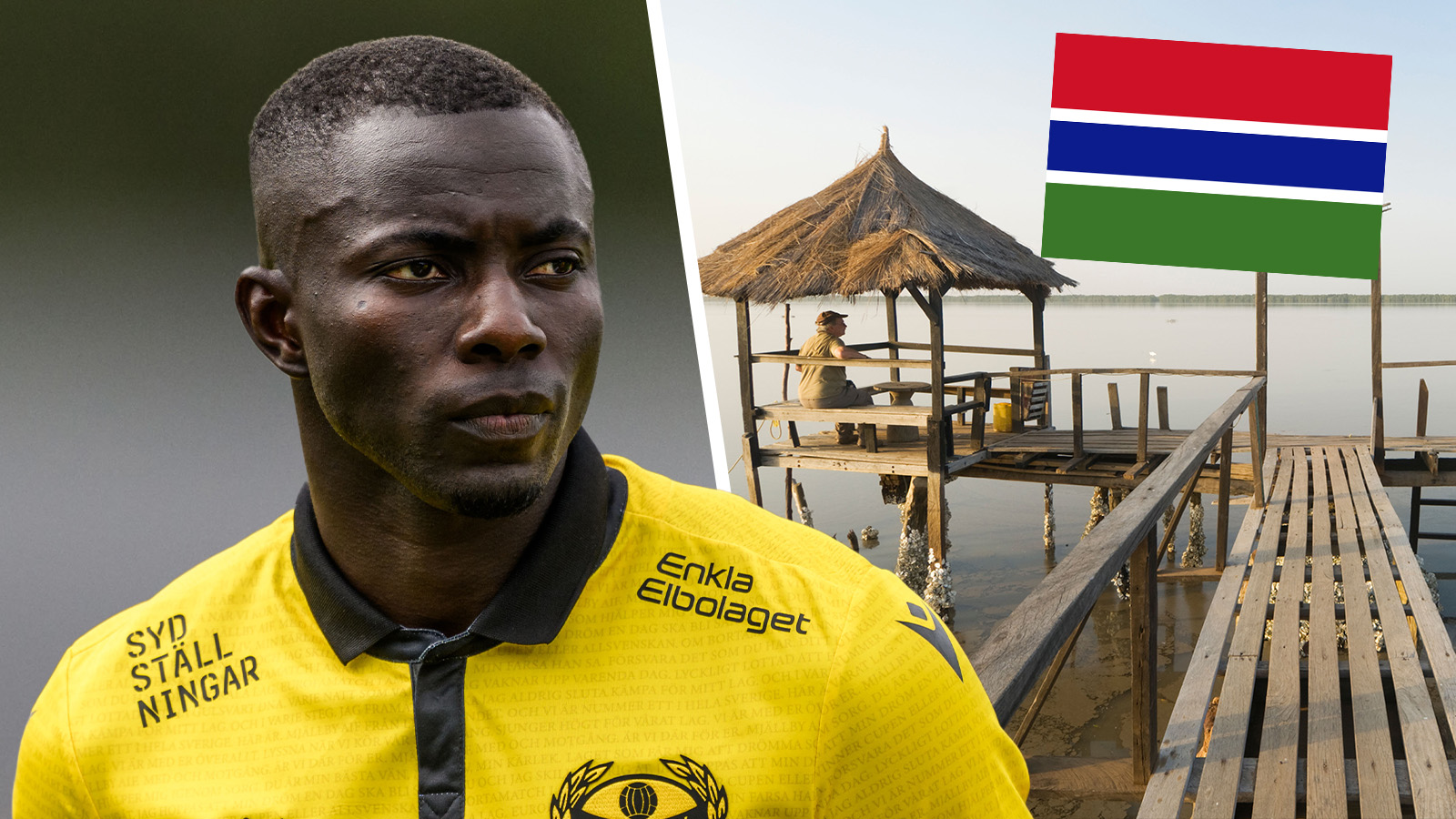 Abdoulie Manneh: ”Det var inte lätt att lämna Gambia”