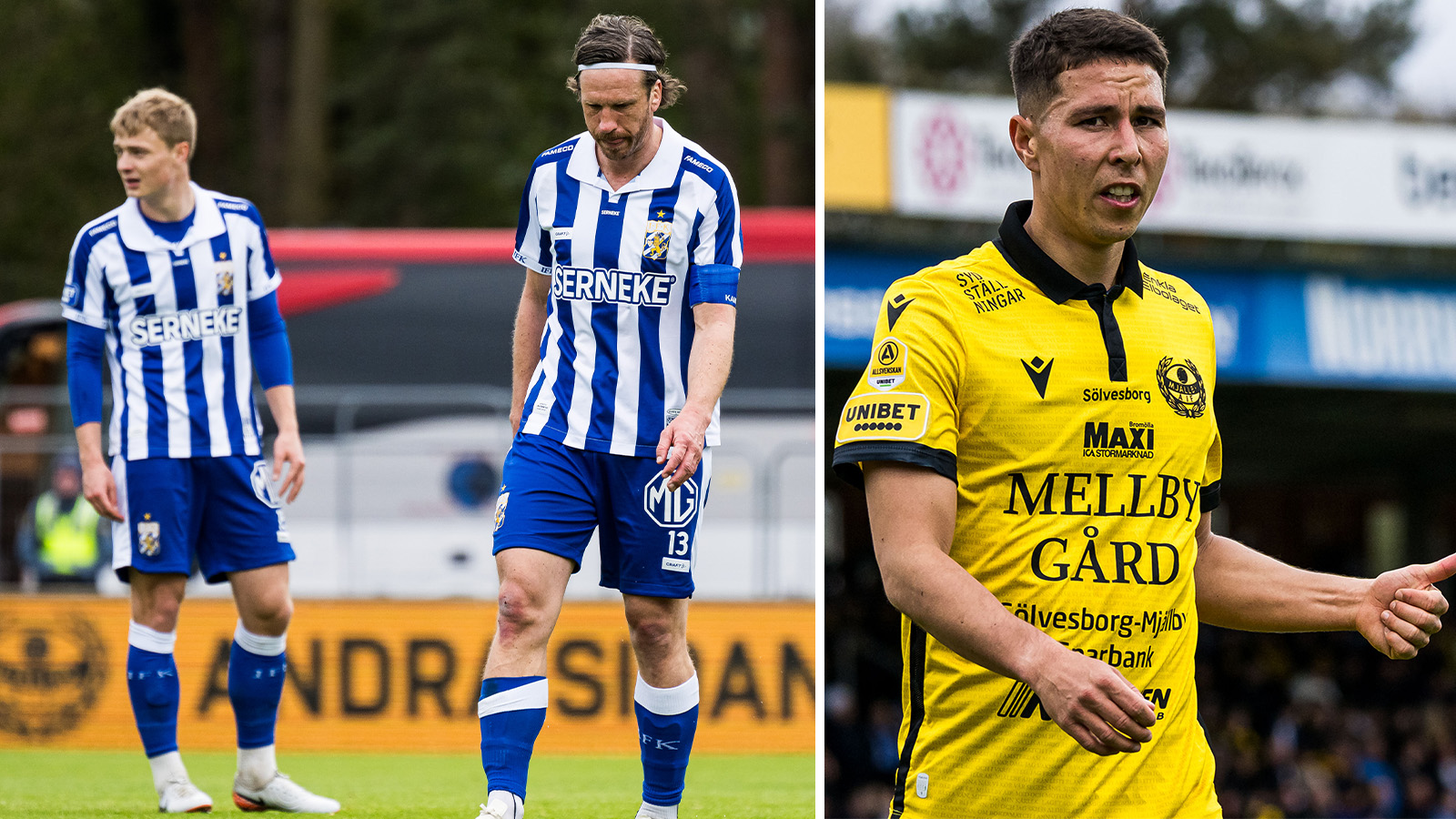 JUST NU: Blåvitt tvingas till målvaktsbyte