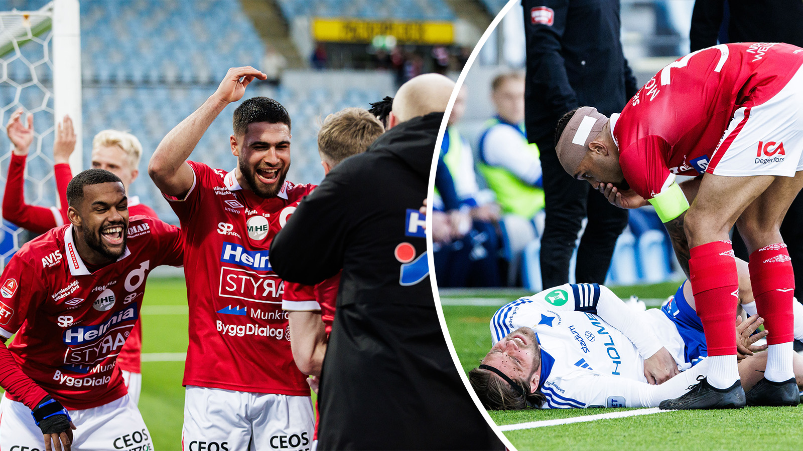 Tungt för Peking – förlust mot Degerfors och skada på Nyman