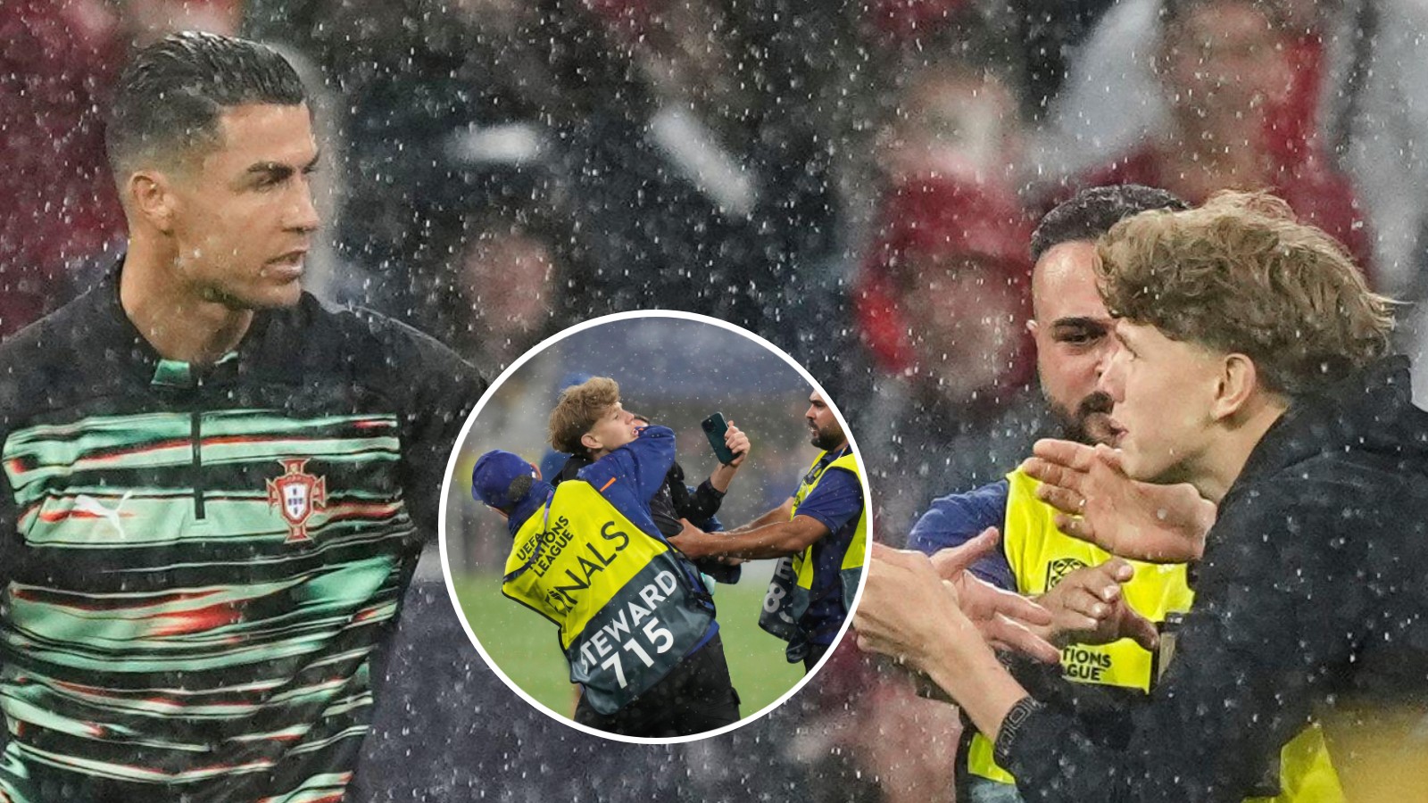Planstormare i München – sprang fram till Ronaldo