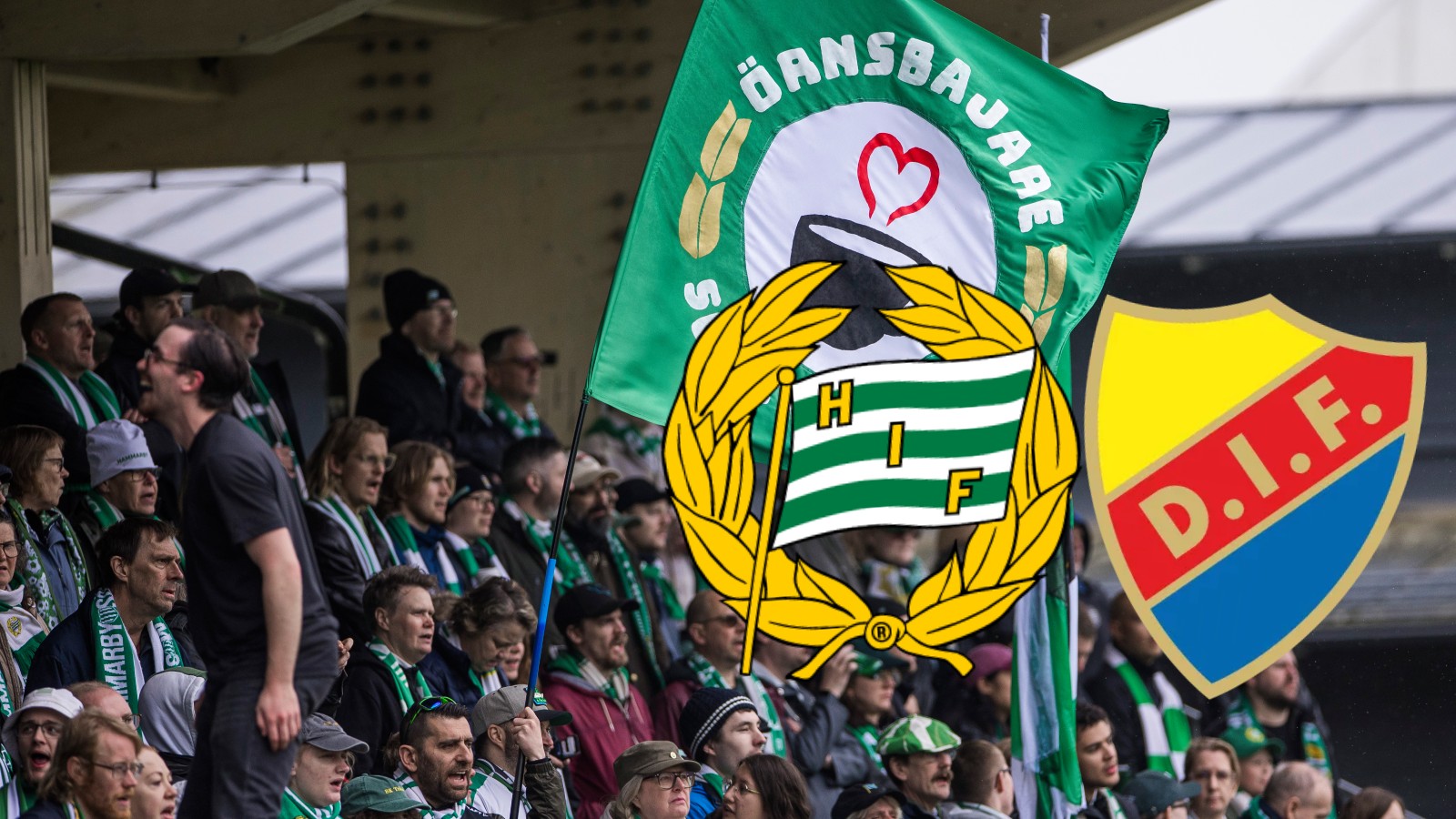 Enormt publiktryck inför Hammarby – Djurgården