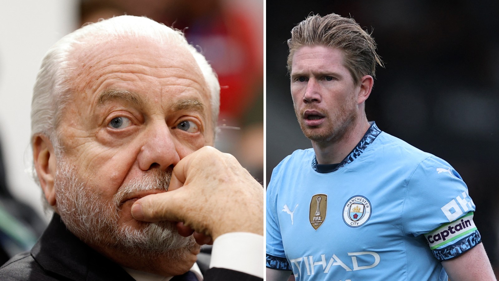 Napoli-bossen avslöjar – då startade ”De Bruyne-operationen”
