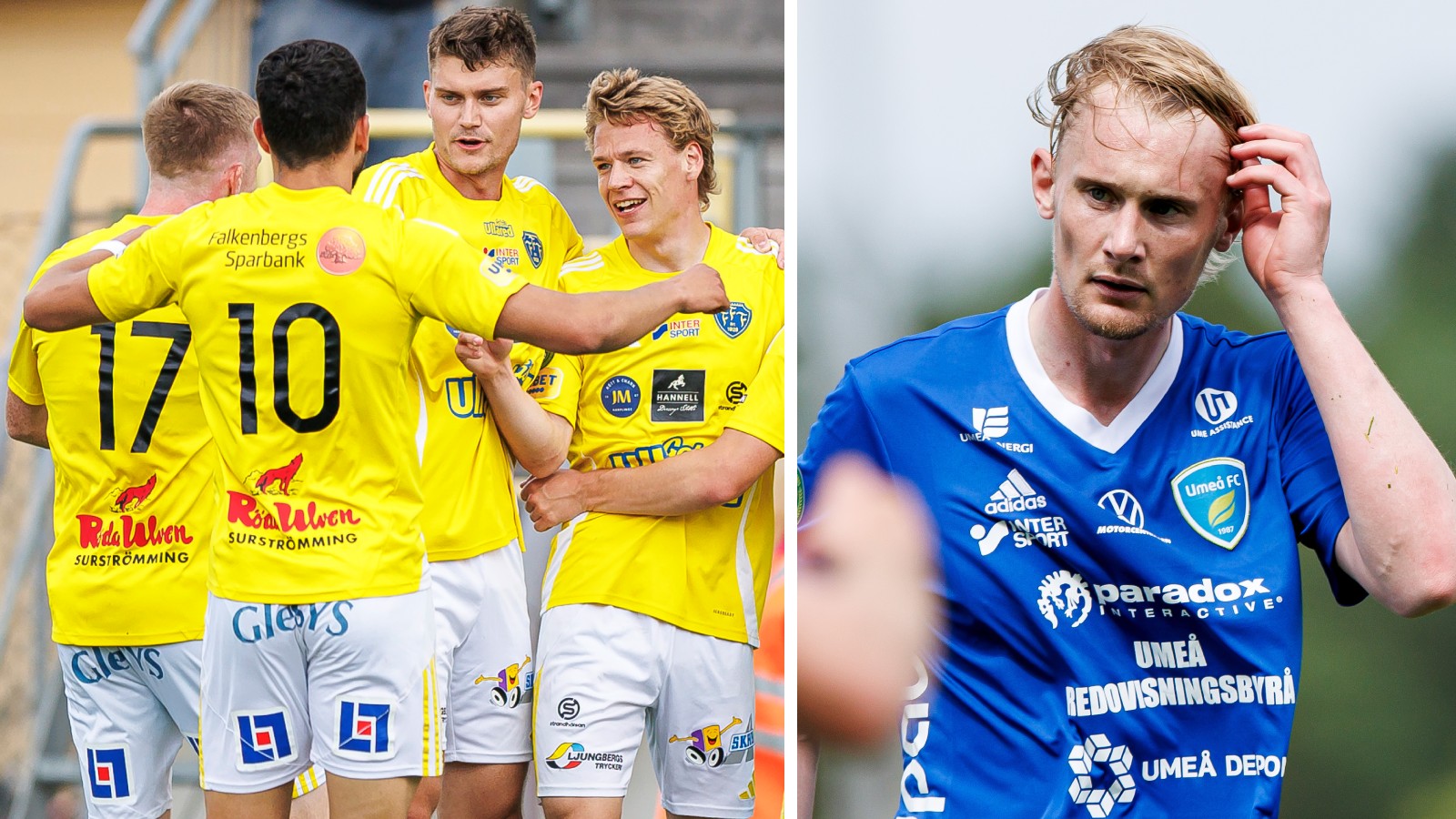 Umeås kräftgång försätter – föll mot Falkenberg