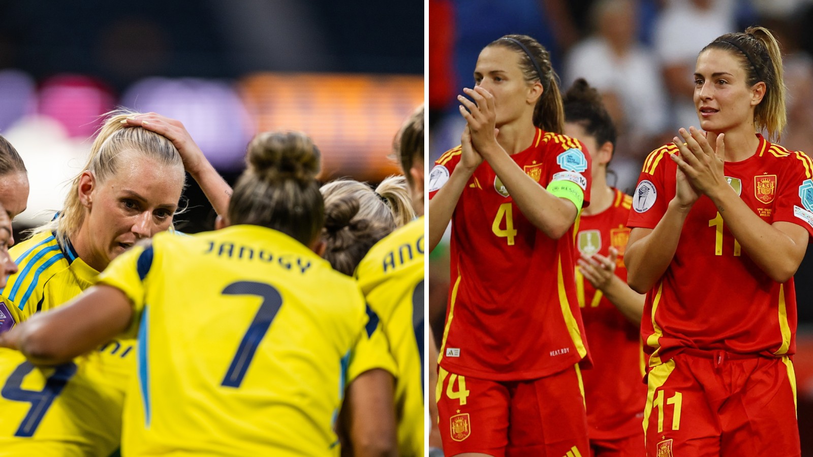 Mardrömslottning för Sverige – ställs mot Spanien