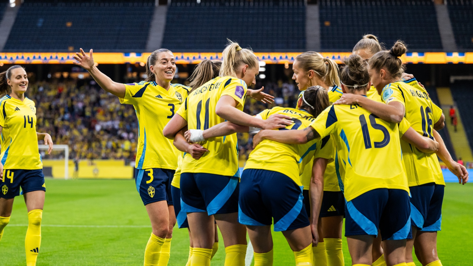 LIVE: Sverige på väg mot storseger mot Danmark
