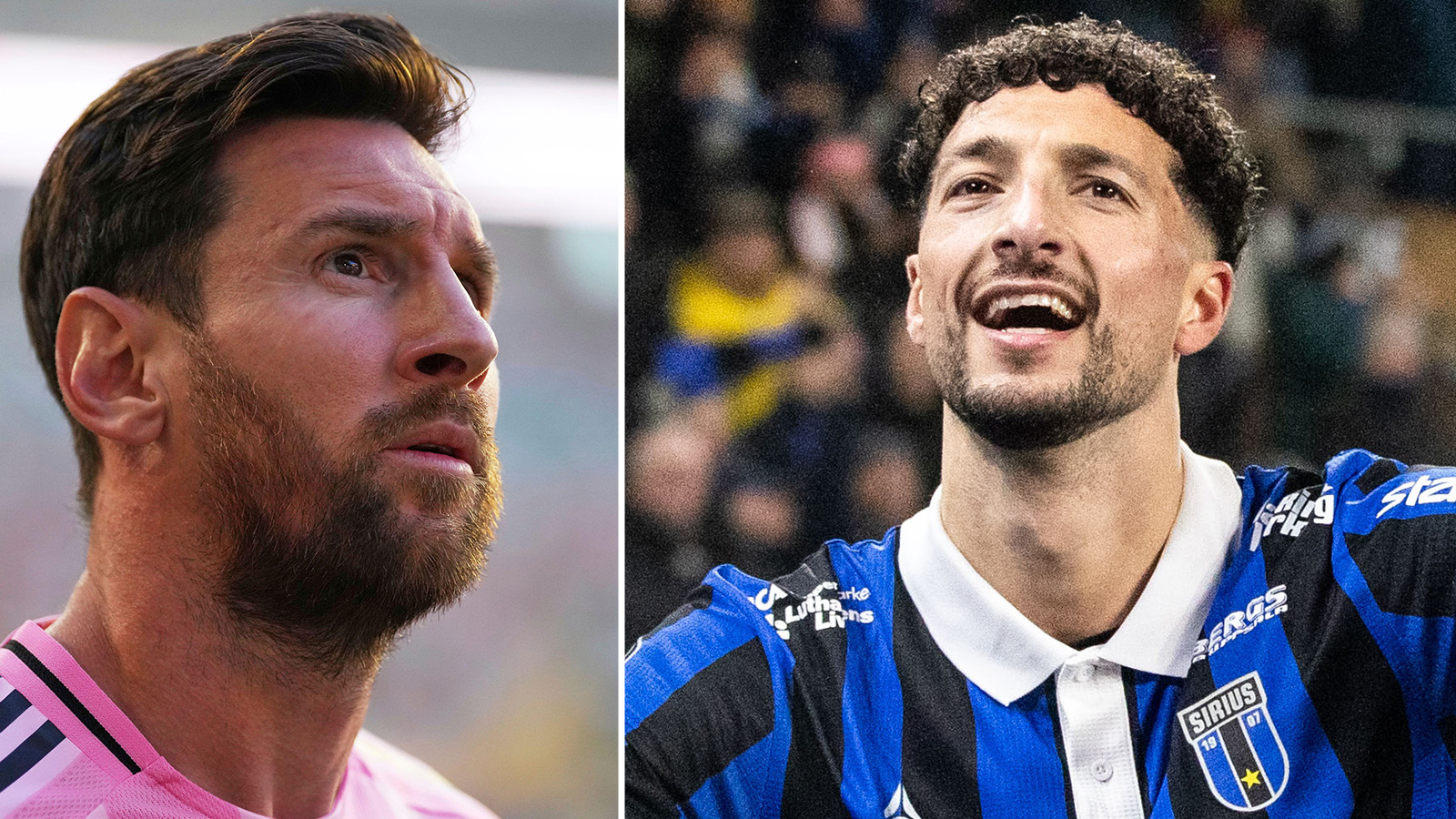 Förre IK Sirius-profilen mot Messi: ”De bästa”