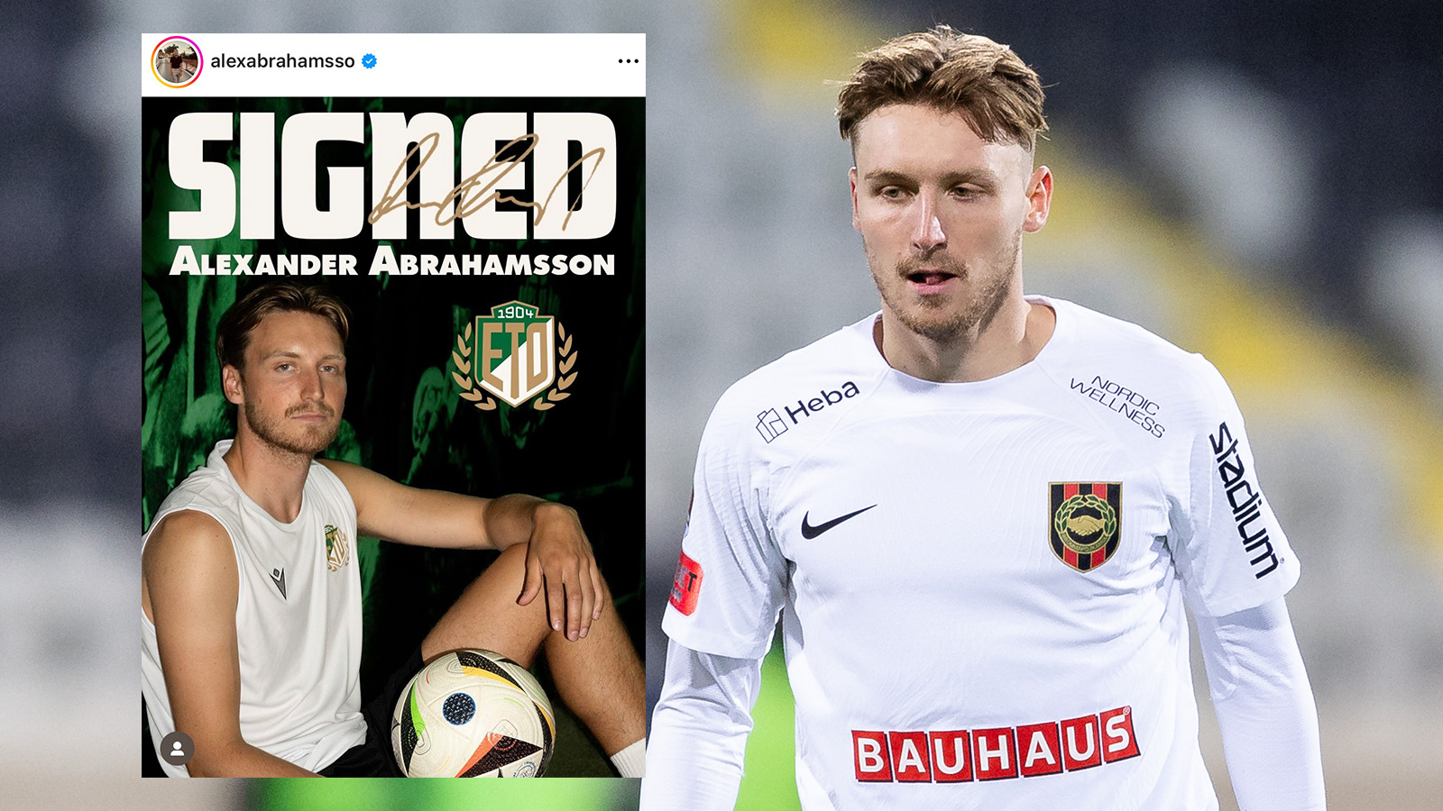 Officiellt: Alexander Abrahamsson klar för ETO FC Győri