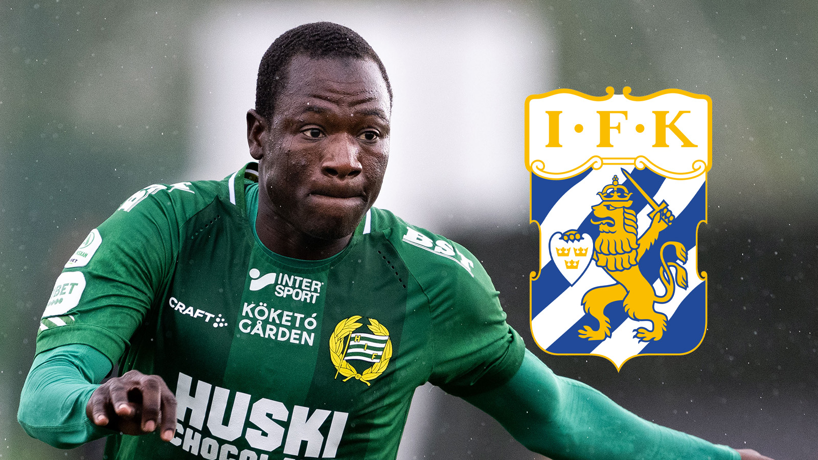 Uppgifter: Hammarby och Blåvitt förhandlar om Alioum