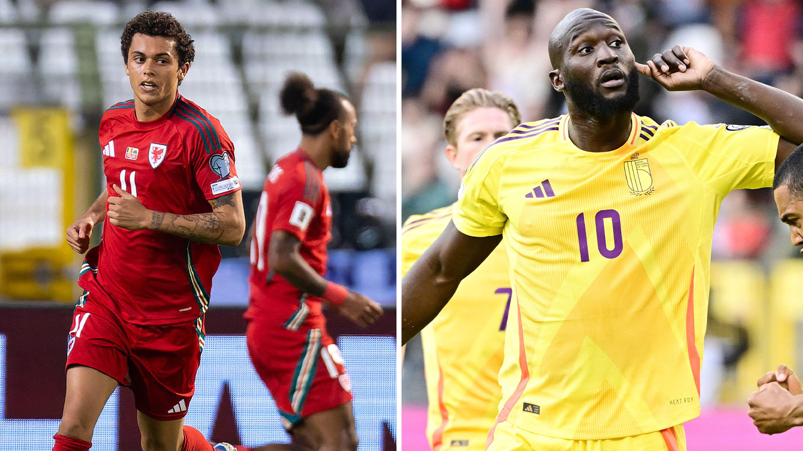 Belgien nära kollaps i VM-kvalet – Lukaku stor hjälte mot Wales