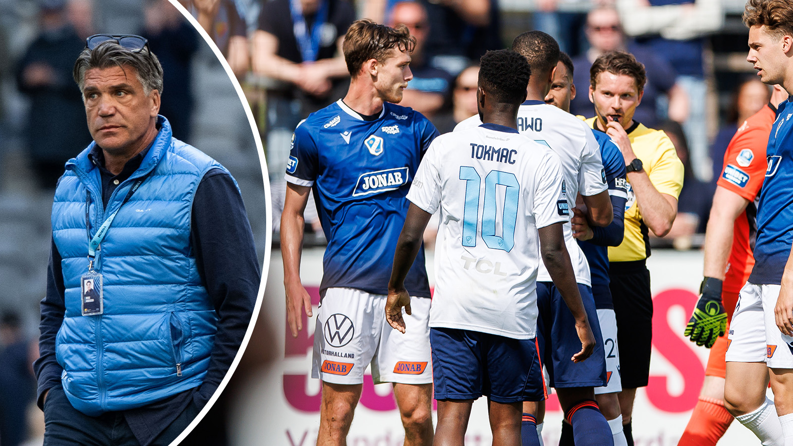 Känsliga bilder på Dif- stjärnan och Bosse Andersson