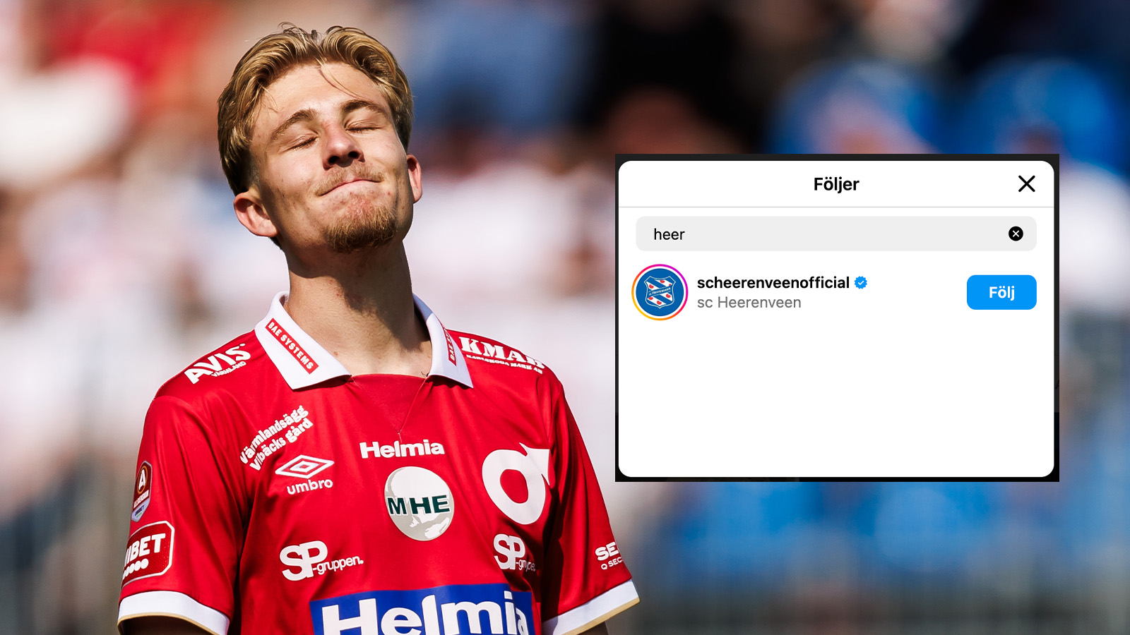 Talangen kan vara på väg bort – har börjat följa Heerenveen