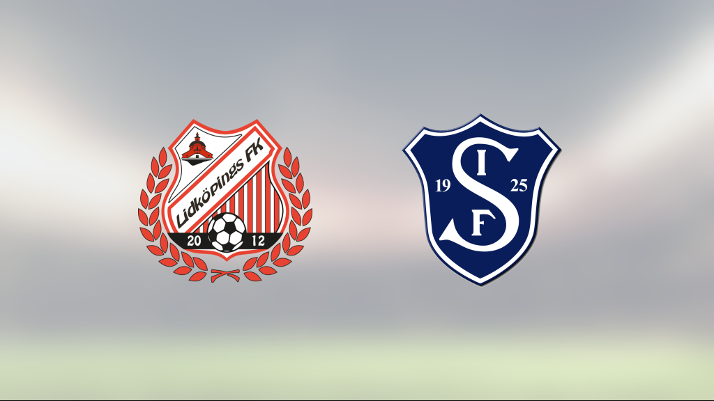 Förlustsviten bruten för Lidköpings FK – efter 1–1 mot Segeltorp Fotboll