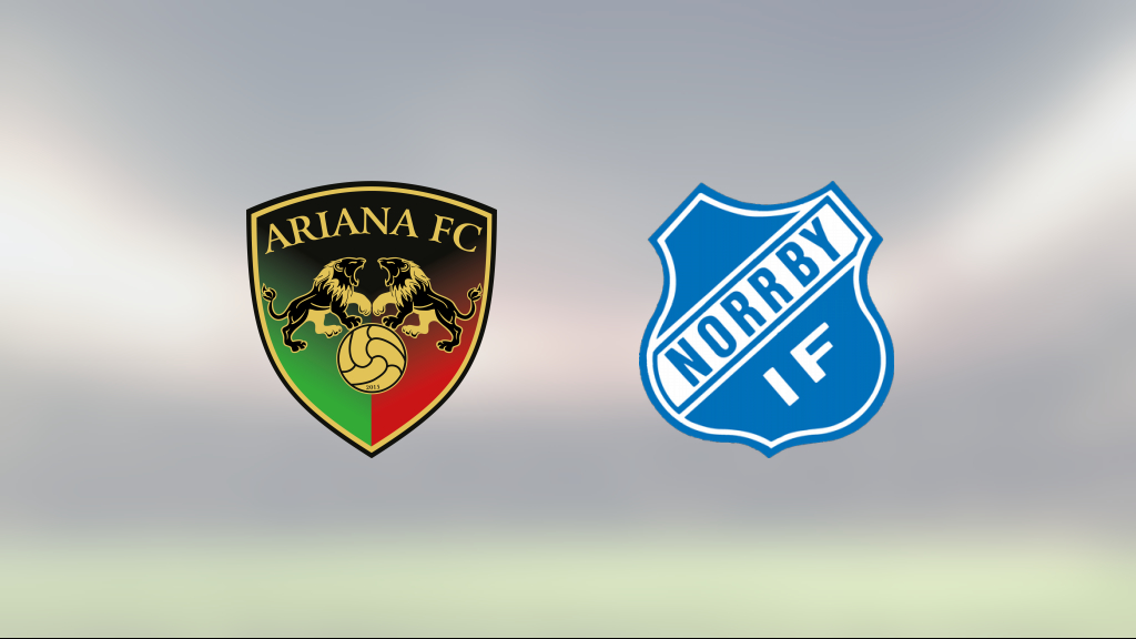 Seger för Norrby mot Ariana efter stark andra halvlek