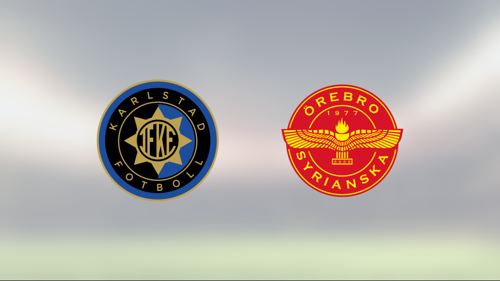 Örebro Syrianska bröt IF Karlstads segersvit