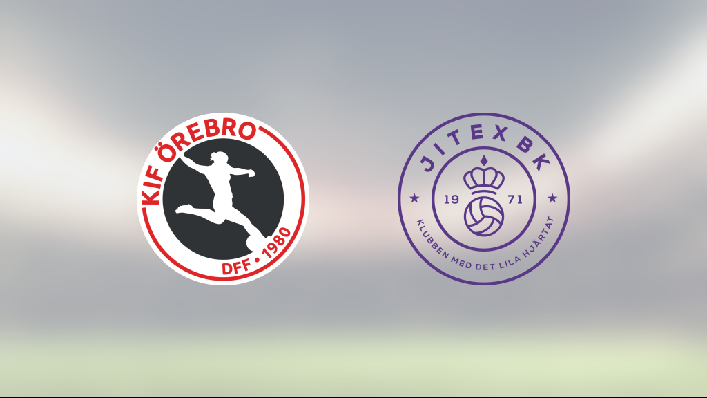 Kif Örebro vann mot Jitex BK på Behrn Arena