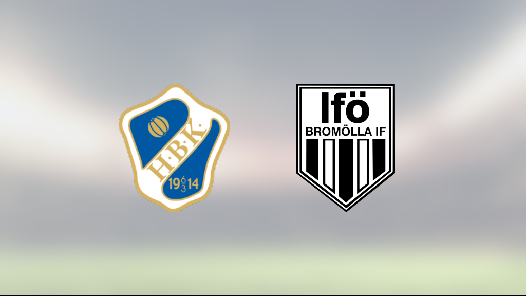 Oavgjort möte mellan Halmstad och Ifö Bromölla