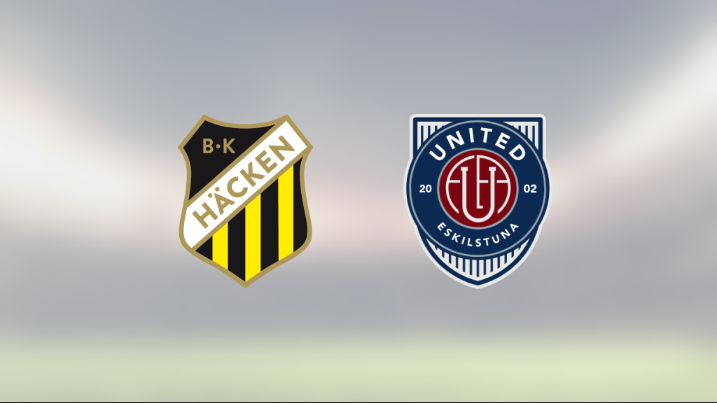 Eskilstuna Uniteds Inka Sarjanoja bakom två mål i segern mot BK Häcken Utveckling
